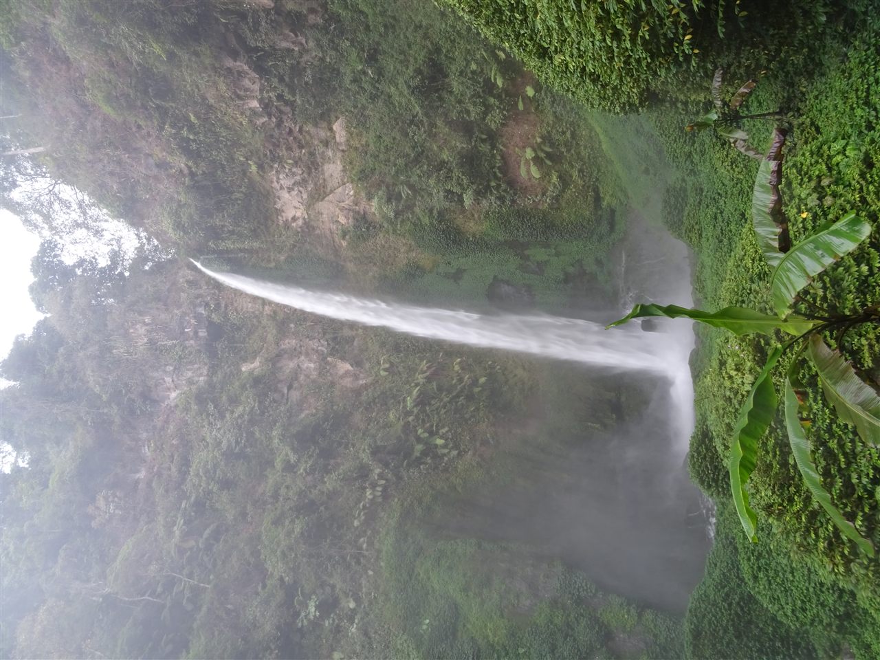 Coban Pelangi, chute de 110 m près de Tumpang